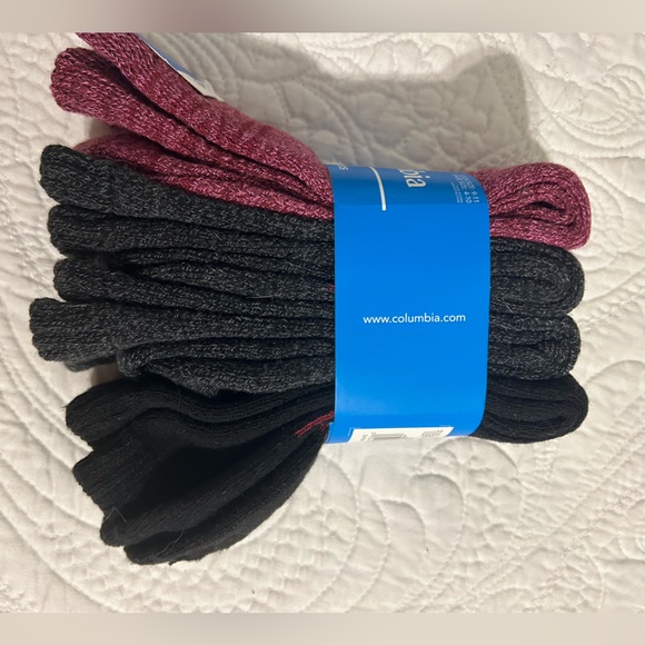 Columbia crew boot socks, women’s 4pk (women’s 4-10 shoe) - Picture 3 of 3